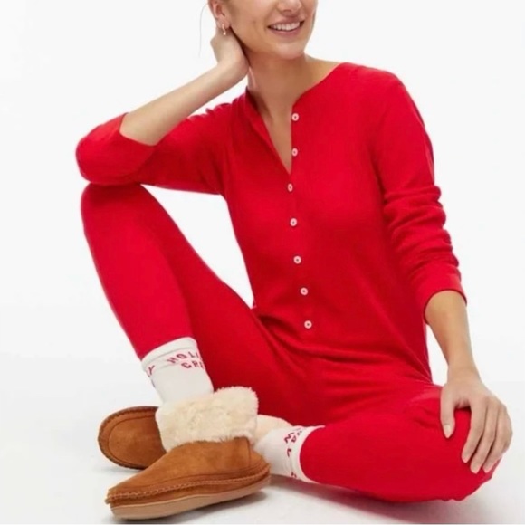 J. Crew Intimates & Sleepwear Nwt Jcrew Factory Waffle Union Suit